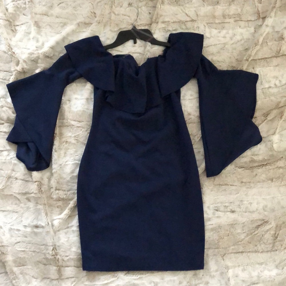Off the Shoulder mini dress
